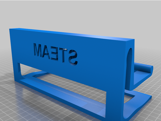steam deck holder by landerriddell 3d print model - Mito3D