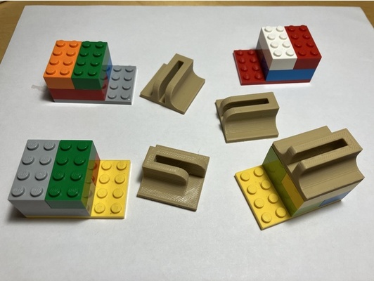 lego compatible laser engraver feet by storminn 3d print model - Mito3D