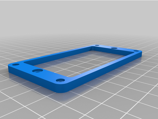 89x46mm pickup ring by tmanning47 customized 3d print model - Mito3D