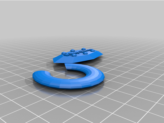birthday queen ring by serpentsecrets 3d print model - Mito3D