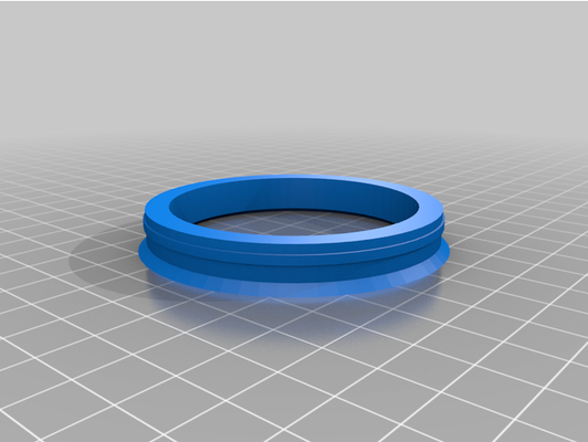 cubo céntrico anillo 56 1 67 by madcribby personalizado 3d print model - Mito3D