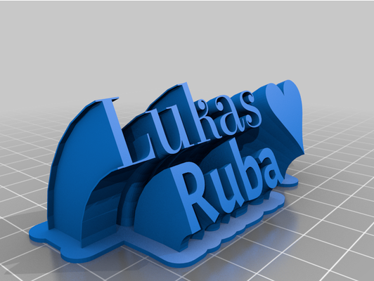 lukas ruba by darin7777 angepasst 3d print model - Mito3D