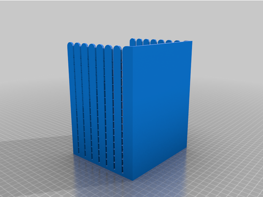 my customized bread slicer guide parameterized by arckimedes 3d print model - Mito3D