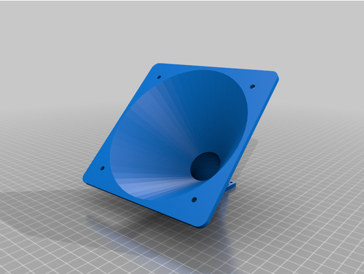 40mm to 140mm ventilador adaptador angular by nikothedoke personalizado 3d print model - Mito3D