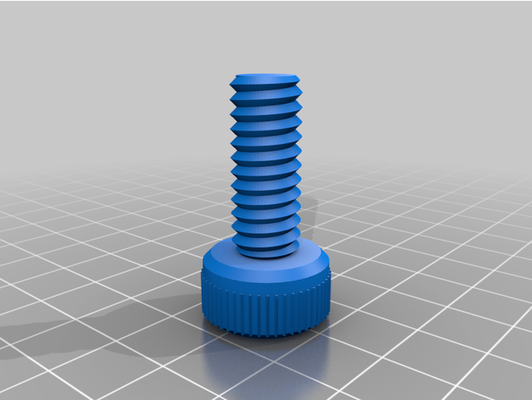 my customized nut job bolt washer threaded rod factory by lonepinetech 3d print model - Mito3D