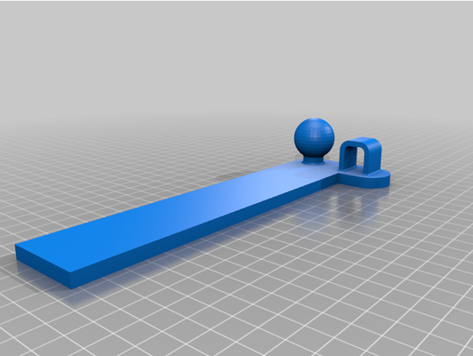 radio ball mount by type75 3d print model - Mito3D