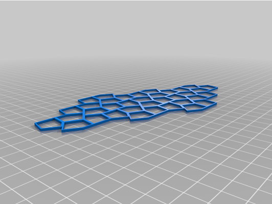 pentagon 2 outline tessellation by manman737 customized 3d print model - Mito3D