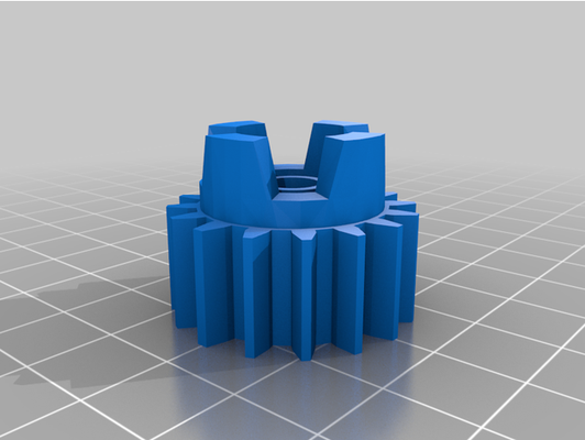 toshiba studio papel casitas rueda dentada by civitmavi 3d print model - Mito3D
