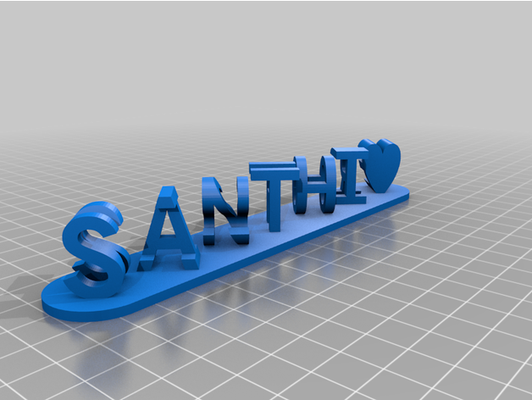 my customized dual letter blocks illusion customizer by khalsa28 3d print model - Mito3D