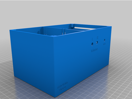 amplificatore scatola f3d by dimon 2403 3d print model - Mito3D