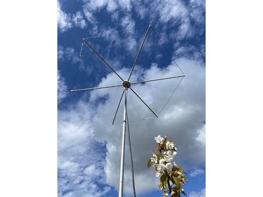 6m monobande hexbeam by aseyhan amateur radio antenne jambon 3d print model - Mito3D