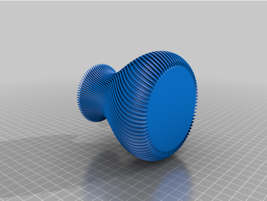 spirale vase fleur by térabite pot impression 3d print model - Mito3D