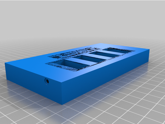 key wallbox by totovich diy handy keyboard organizer sleutel sleutelhanger sleutelrek wall hanger 3d print model - Mito3D