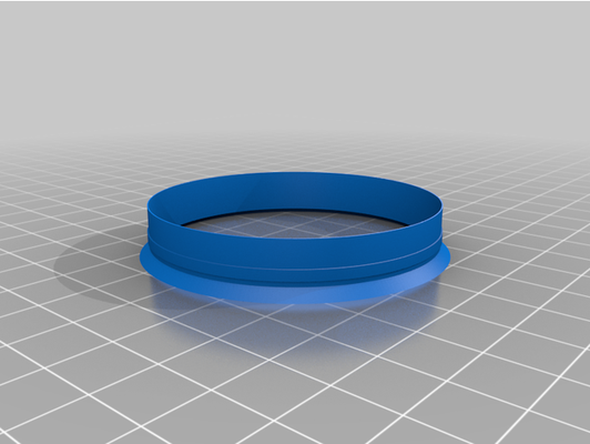 rueda borde montar centrar anillo 56 1 to 57 by personalizado 3d print model - Mito3D