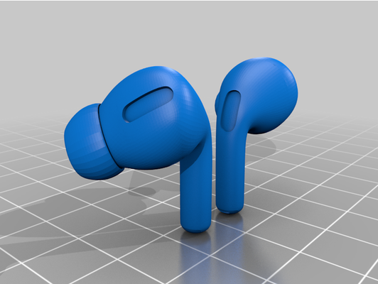 falso airpods pro astuccio guaina by krazy kid59 3dmodel 3d modello mela airpod 3d print model - Mito3D