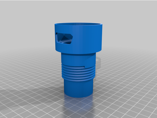 adaptateur aspirateur karcher wd3 by zakbenyouness 3D print model - Mito3D