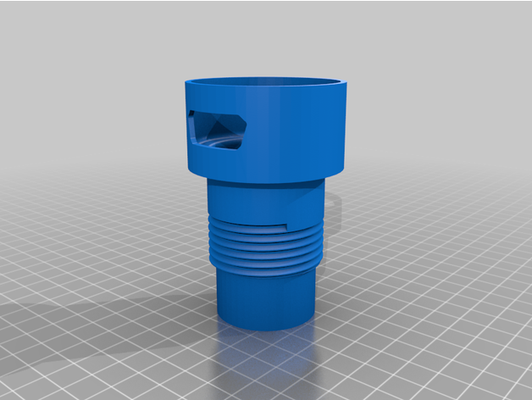 adaptateur aspirador karcher wd3 by zakbenyouness 3d print model - Mito3D