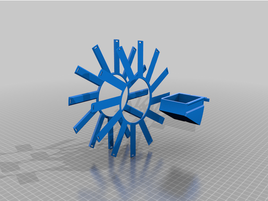 makerparts vertikale filament spule teile schublade by andresriv angepasst 3d print model - Mito3D