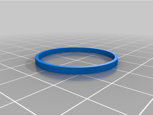 my customized customizer - washer bushing spacer ring gasket by lightfl4sh 3d print model - Mito3D