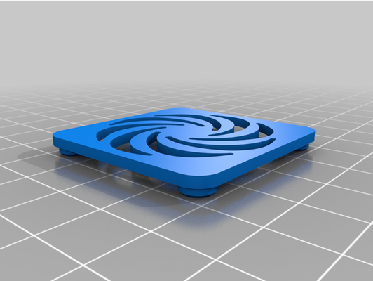 4010 fan cover by shishtaouk creality fans 3d print model - Mito3D