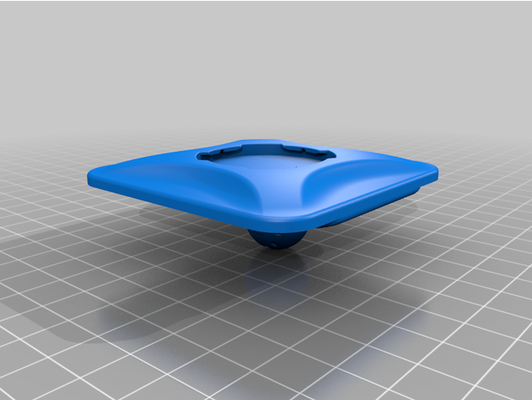 quadlock to 17mm palla garmin adattatore by grumpyintheshed 3d print model - Mito3D
