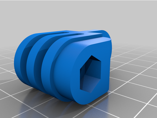 gopro knochen to normal adapter by cw7 3d print model - Mito3D
