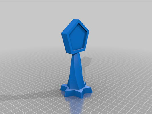 basic trophy 1 by aedwards customized 3d print model - Mito3D