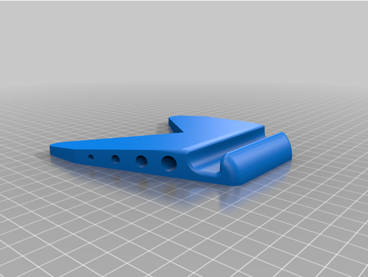simple vertical laptop stand by aerostarlegacy 3d print model - Mito3D