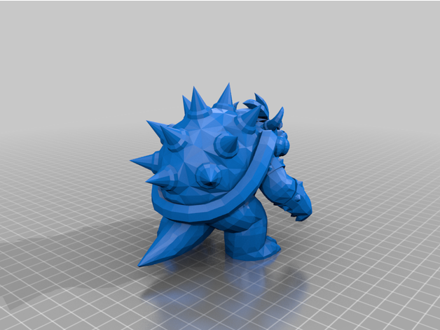 bowser by ryang11gs 3D print model - Mito3D