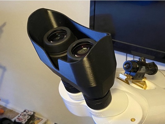 bt oculaire capuche by jvinraviv astronomy binoculars astronomie télescope couverture gaine 3d print model - Mito3D
