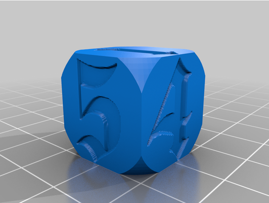 fancy dice by winterfrost14 customized 3d print model - Mito3D
