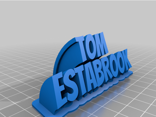 tom by kruze808 personalizzato 3d print model - Mito3D