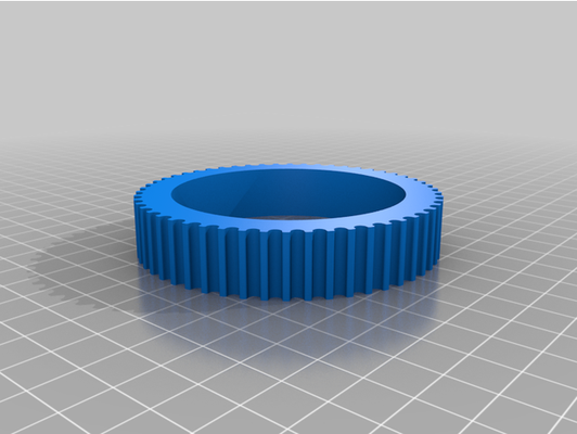 my customized parametric pulley library - customizer optimized by mkontrec 3d print model - Mito3D