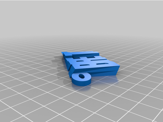 my angepasst iamburny's v2 text schlüsselring schlüsselanhänger by tdizzle27 3d print model - Mito3D