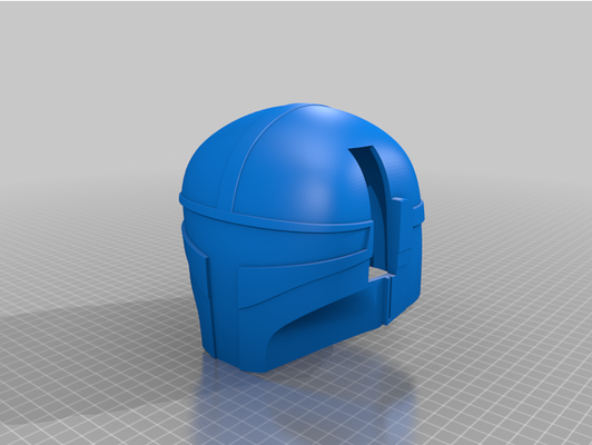 baby yoda - grogu foundling helmet build a bear version by dshspring mandalorian 3d print model - Mito3D