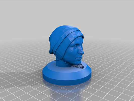 d ragazzo head scp segreto laboratorio by lukezxl divertente sciocco fondazione 3d print model - Mito3D