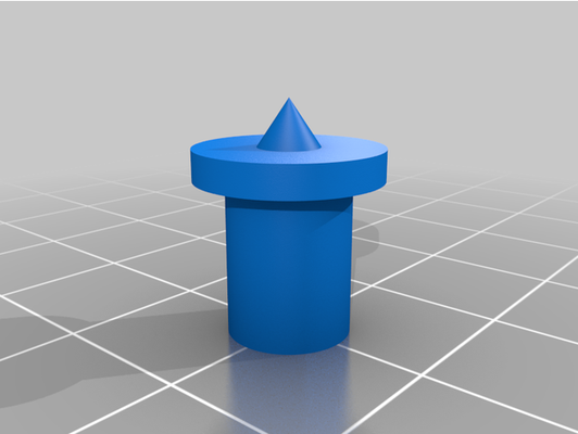 customizable - wood dowel marker by ths92 pin spike 3d print model - Mito3D