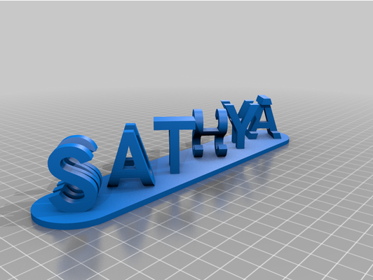 my customized dual letter blocks illusion customizer by nalaeramsivaram 3d print model - Mito3D