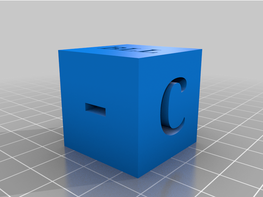 cub crp bll ii by joan canudas tinkercad 3d print model - Mito3D