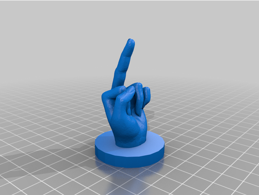 handy hook left by mpgee 3d print model - Mito3D