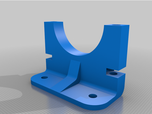 bafang c961 titulaire soutien by 3d print model - Mito3D