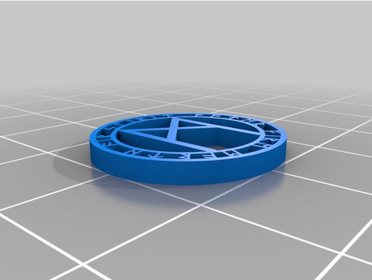 mannaz rune keychain by andreamorell 3d print model - Mito3D