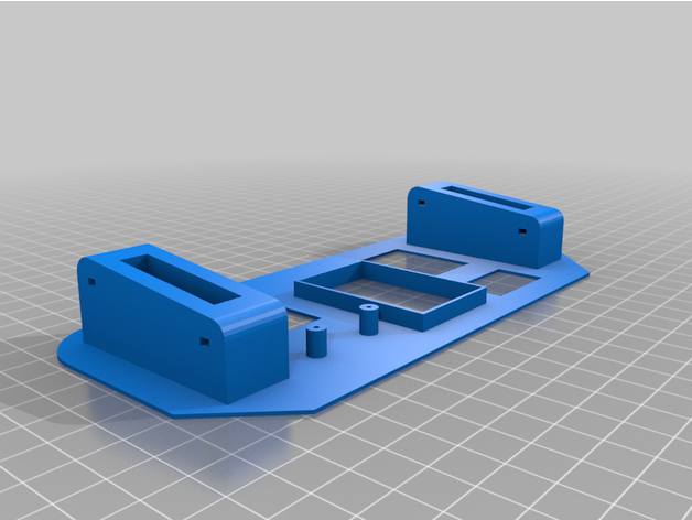 ritewing zcon électronique baie plateau by adamgfpv 3D print model - Mito3D