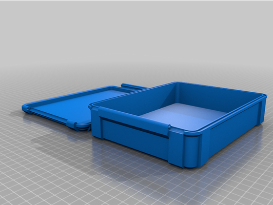 my personalizado parametrizable escabroso caja v2 openscad by rústico 3d print model - Mito3D