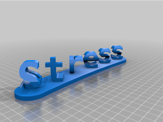 stress4lesss by felaket ineği özelleştirilmiş 3d print model - Mito3D