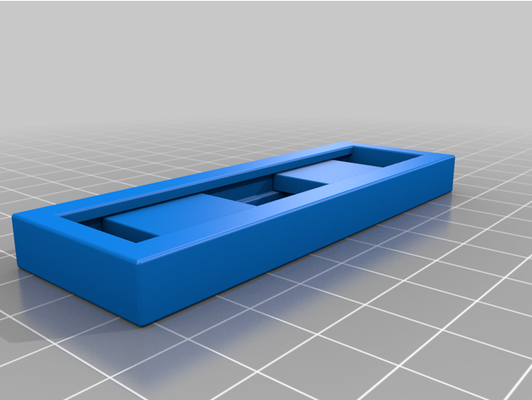 fidget slide by 3dstuffguy toy print in place 3d print model - Mito3D