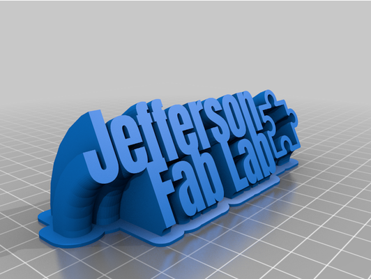 nameplate jeff by adriane angepasst 3d print model - Mito3D