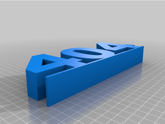 404 by juancho1812 code computer engineering http https programming 3d print model - Mito3D