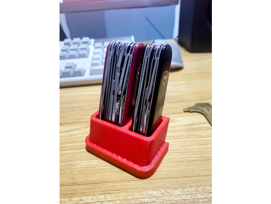 swiss army knife holder by keycaps 3d print model - Mito3D