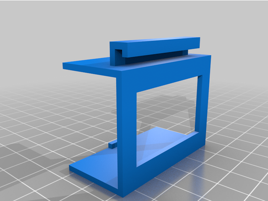 soporte paraca cubo usb by mirgas 3d print model - Mito3D